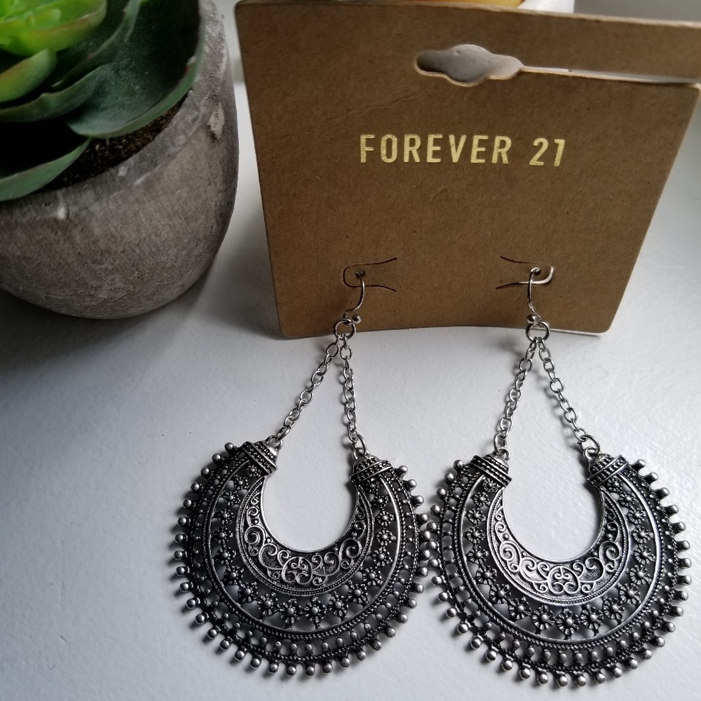 Forever 21 Silver Earrings